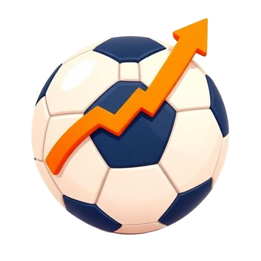 Tegnet fodbold-ikon for sportsgrene